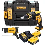 DeWalt DCF 620 P2T Akku Trockenbauschrauber 18 V 30 Nm Brushless + 2x Akku 5,0 Ah + TSTAK