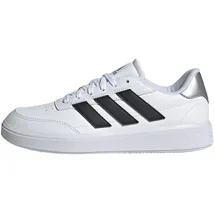 adidas Courtblock Damen Cloud White/Core Black/Silver Metallic 38