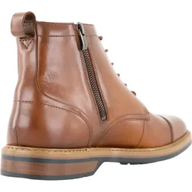 CLARKS Aldwin Cap Chukka Boot, Mid Tan Lea, Größe 42, Mid Tan Lea, 42.5 EU / 8,5 UK