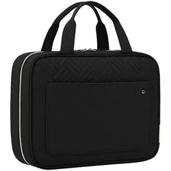 UNIQ Reise-Kulturtasche mit Haken und 4 Fächern Schwarz 