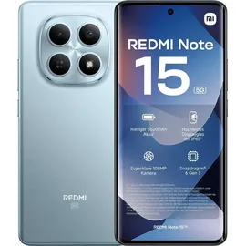 Xiaomi Redmi Note 15 5G 8 GB RAM 256 GB Glacier Blue