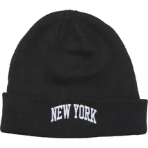 Mister Tee New York Beanie Schwarz