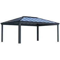 CANOPIA Dallas 4.3x6.1 Gartenpavillon, Anthrazit