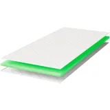 Wellbe Matratze 180x200 Topper PUR 5 cm weiche Matratzenauflagen Schaumstoff H3