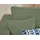 best mobilier Topaze - 7-Sitzer wohnlandschaft u-form - schlaffunktion und Bettkasten - Cord Salbeigrün