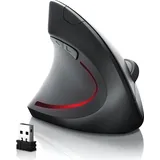 CSL Ergonomische Maus schwarz