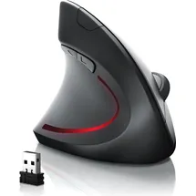 CSL Ergonomische Maus schwarz