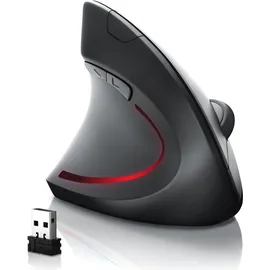 CSL Ergonomische Maus schwarz