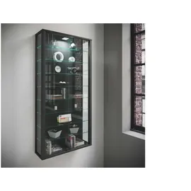 VCM Vitrine Vitrosa Maxi 59 x 18 x 114,3 cm Schwarz