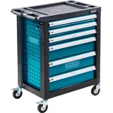 Werkstattwagen GWT11 gefüllt 70-teilig 6 Schubladen Werkzeugwagen mit Werkzeug