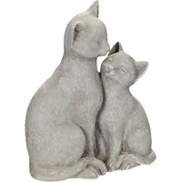 Home Affaire Dekofigur »Katze mit Kätzchen«, Höhe 21 cm