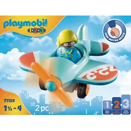 Playmobil 1.2.3 Flugzeug 71159