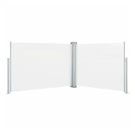 vidaXL Ausziehbare Seitenmarkise 1,2 x 10 m creme