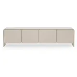 Selsey Lummo TV-Lowboard 207 cm Taupe/Metall