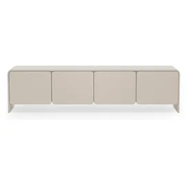 Selsey Lummo TV-Lowboard 207 cm Taupe/Metall