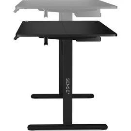 SENSE7 NOJO Gaming-Tisch Schwarz PC