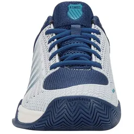 K-Swiss Express Light Pickleball-schuhe - Blue Opal / Blanc De Blanc / Lollipop - EU 45