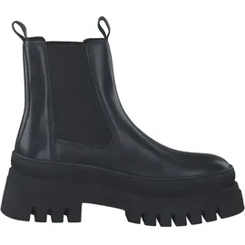 TAMARIS Damen Stiefel Leder schwarz 38