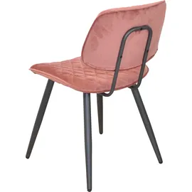 INOSIGN Polsterstuhl Polyester rosa