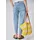 street one studio Barrel Leg Jeans, im Loose Fit Light Blue random wash), 27 - 27W / 28L