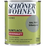 Schöner Wohnen Home Buntlack 750 ml silbergrau seidenmatt