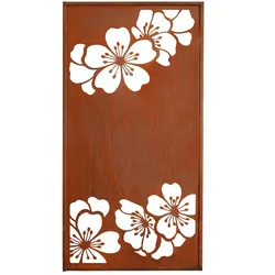 Badeko Parawand „Kirschblüte“ in Edelrostoptik