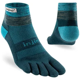 injinji Trail Midweight Mini-Crew Wandersocken blau 37-40