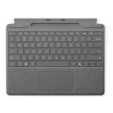 Microsoft Surface Pro Keyboard mit Stiftaufbewahrung platin