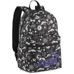 PUMA Phase Print Rucksack 14 - PUMA black/cosmo print aop