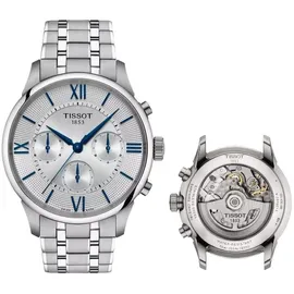 TISSOT Chemin des Tourelles Automatik Chronograph Edelstahl 42,0 mm T139.462.11.038.00