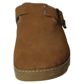 ROHDE Damen, Frauen, Hausschuhe,warm gefüttert,verbandschuhe,therapieschuhe,Klett-Hausschuhe,Cuoio,40 EU / 6.5 UK - 40 EU