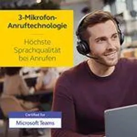 JABRA Evolve2 65 USB-A MS Teams Stereo schwarz mit Ladestation