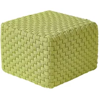 Beliani Pouf NALLI Kunststoff Grün 50 cm 50 cm