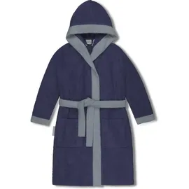 Normani Kinder Bademantel aus Bio-Baumwolle Elounda in Lila | Gr.: 98/104