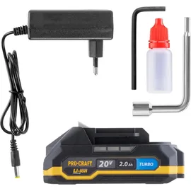 PROCRAFT ES32Li Akku Astschere inkl. 1 x 2,0 Ah Akku + Lader + Koffer