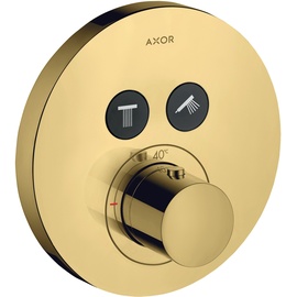 HANSGROHE Axor ShowerSelect Round Thermostat Unterputz für 2 Verbraucher, 36723990,