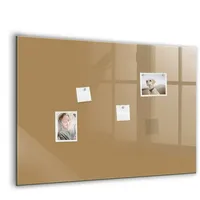 Tulup Magnettafel 100 x 70 cm Beige