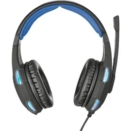 Trust GXT 350 RADIUS Kabelgebunden, Gaming Headset, Schwarz,