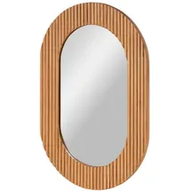 MASSIVMOEBEL24.DE Wandspiegel Mango 50 x 75 cm Beige
