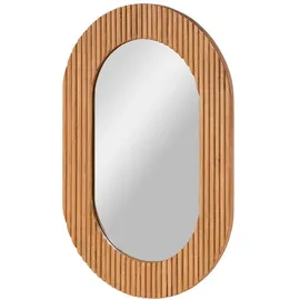 MASSIVMOEBEL24.DE Wandspiegel Mango 50 x 75 cm Beige