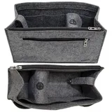 Dune Design DuneDesign Taschenorganizer Filz Tasche Einsatz L Grau