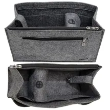 Dune Design DuneDesign Taschenorganizer Filz Tasche Einsatz L Grau