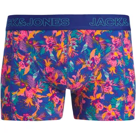 JACK & JONES JACEXOTIC LEAVES TRUNKS blau M 3er Pack