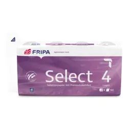 FRIPA Toilettenpapier 4-lag. 8RL weiß 1040801 Select
