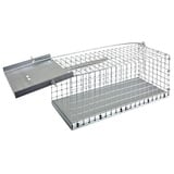 Petigi Tierfalle Mäusefalle Mausefalle Rattenfalle Drahtfalle Maus Ratte Mäuse Maeuse Ratten Stabil Falle Umsiedeln Lebend Robust 27 x 11 x 11 cm Petigi