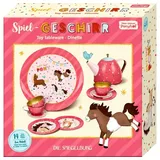 Die Spiegelburg Spiel-Geschirr Mein kleiner Ponyhof 14-teilig bunt