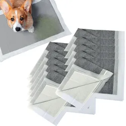10x auslaufsichere Trainingsunterlagen für Hunde / Welpen (60x60cm): mit Aktivkohle für optimale Geruchsbindung - Hoch saugfähig & ideal für Welpen