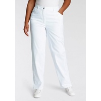 KjBRAND Straight-Jeans »Babsie«, Gr. 50 (25) - K-Gr, weiß, , 95917800-50 K-Gr