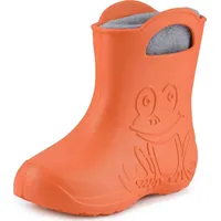 Ladeheid EVA Kinder Jungen Mädchen Gummistiefel Regenschuhe gefüttert LA-CA-03