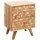 KADIMA DESIGN Nachtschrank 44 x 35 x 61 cm Beige